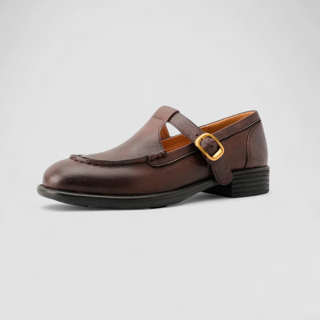 Avery - Chaussures orthopédiques à bouts carrés Mary Jane