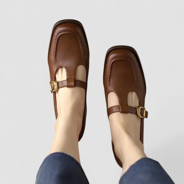 Elizabeth - Chaussures orthopédiques avec bride en T Mary Jane