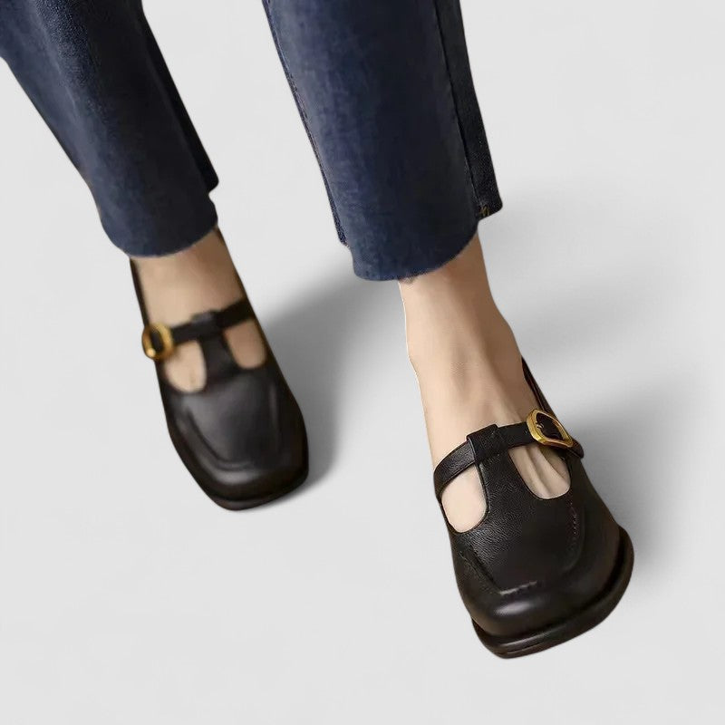 Elizabeth - Chaussures orthopédiques avec bride en T Mary Jane
