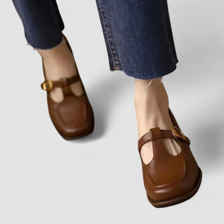 Elizabeth - Chaussures orthopédiques avec bride en T Mary Jane
