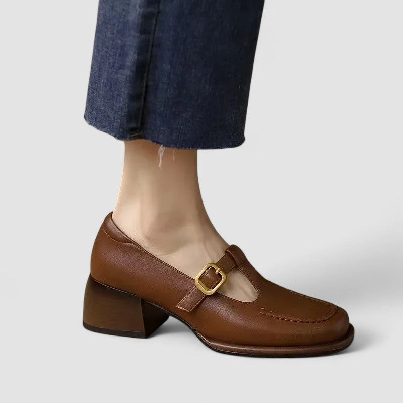 Elizabeth - Chaussures orthopédiques avec bride en T Mary Jane
